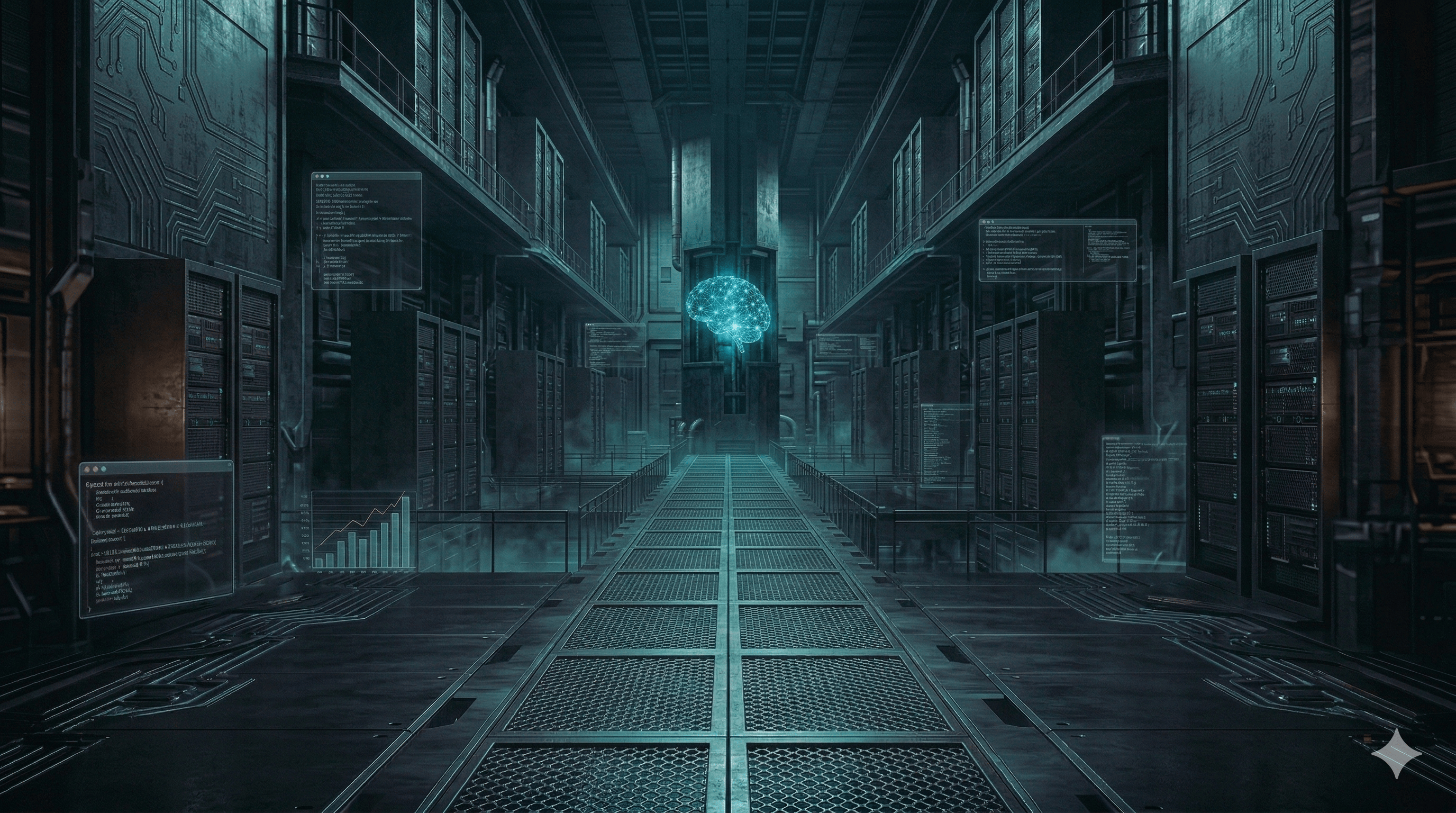 a photo of a tech basement